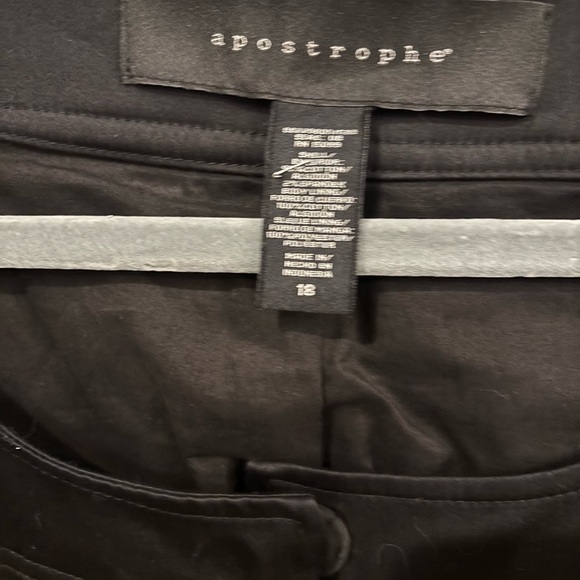 Apostrophe Black Women's Jacket size 18 - Picture 6 of 11